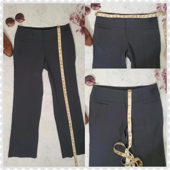 ✨BOGO FREE✨ BCX | Charcoal Grey Straight Leg Trouser Slacks Dress Pants - Picture 3 of 4